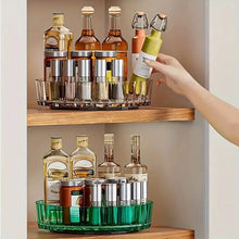 360° Rotating Makeup Organizer – Elegant & Space-Saving Storage