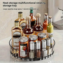 360° Rotating Makeup Organizer – Elegant & Space-Saving Storage