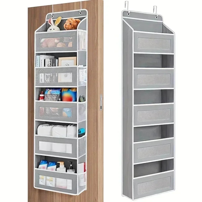 Multi-Purpose Wall-Mounted Storage Organizer – Space-Saving Shelving Rack