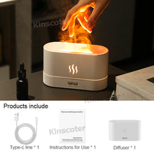 Flame Aroma Diffuser Humidifier