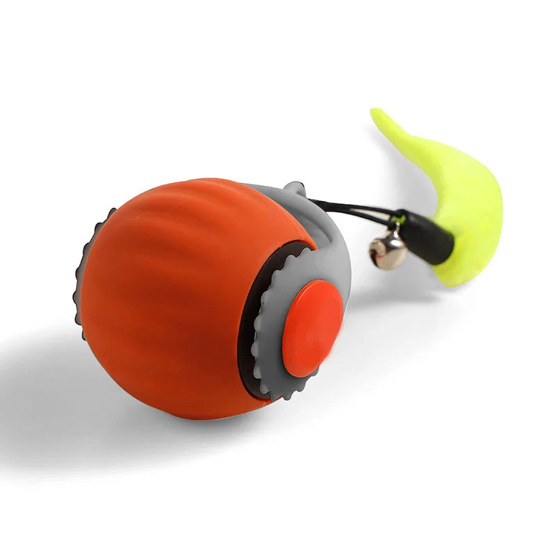 Interactive Fishing Reel Toy for Cats & Dogs – Playful Pet Teaser